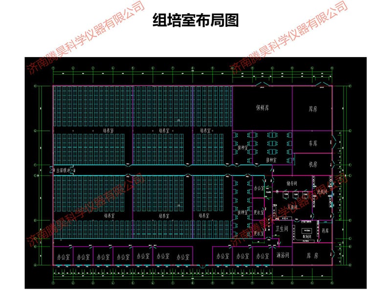 張家口組培室設計圖