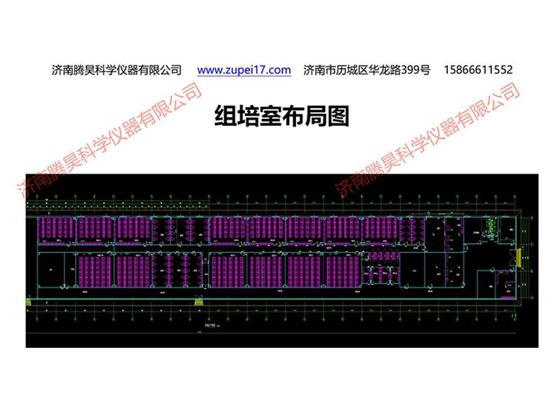 蘭州新區(qū)組培室設(shè)計圖